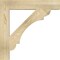 Ekena Millwork Olympic Block Rough Sawn Bracket, Douglas Fir, 4"W x 26"D x 26"H BKT04X26X26OLY05RDF - alternate 4